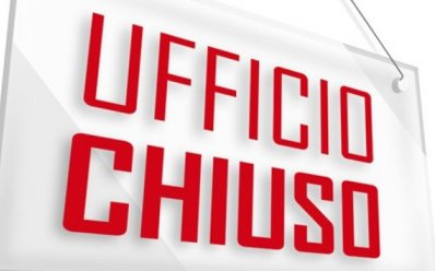 Avviso chiusura ufficio anagrafe e stato civile